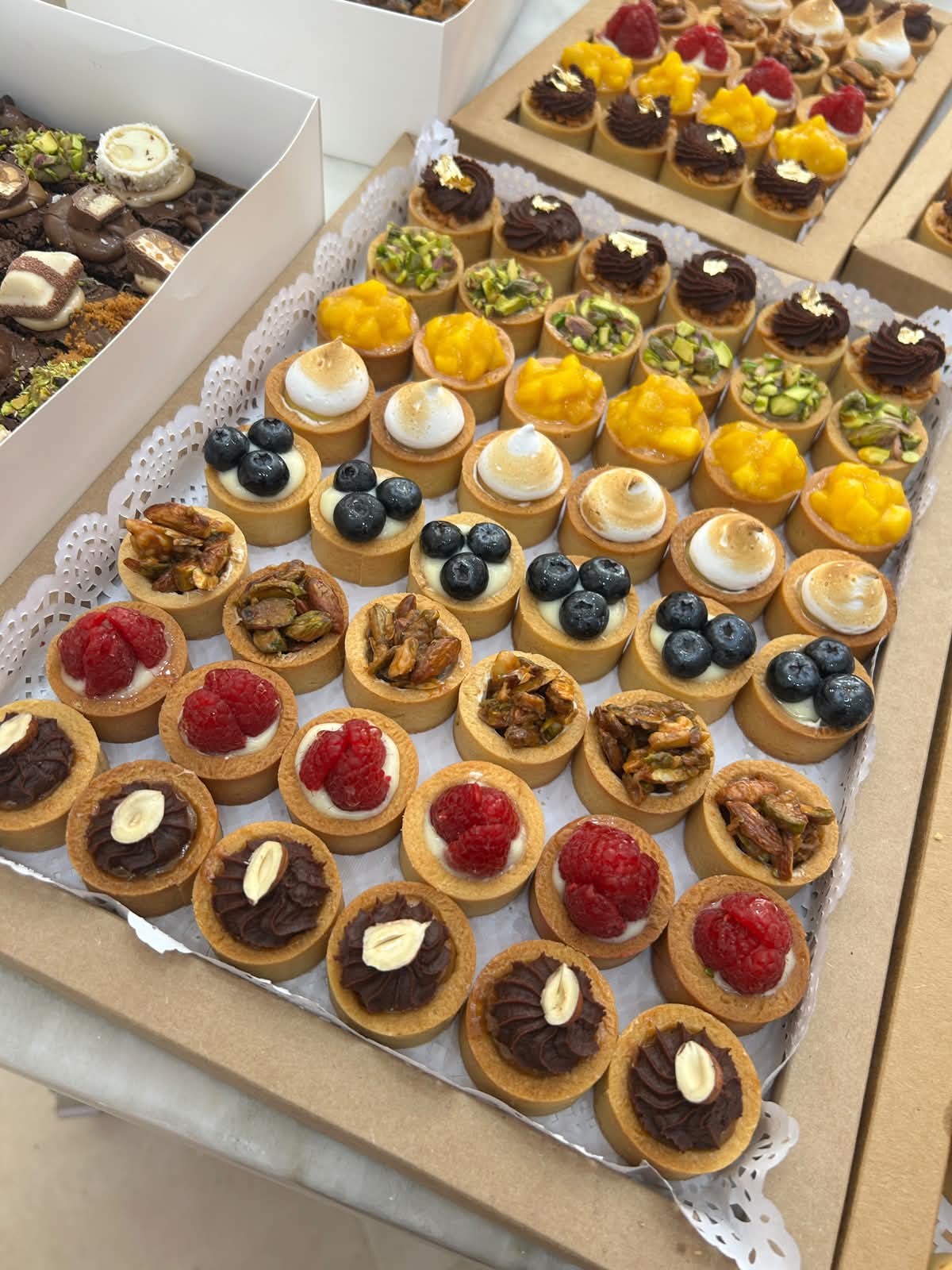 Plateau de 48 mini-tartelettes assorties O'Sweet